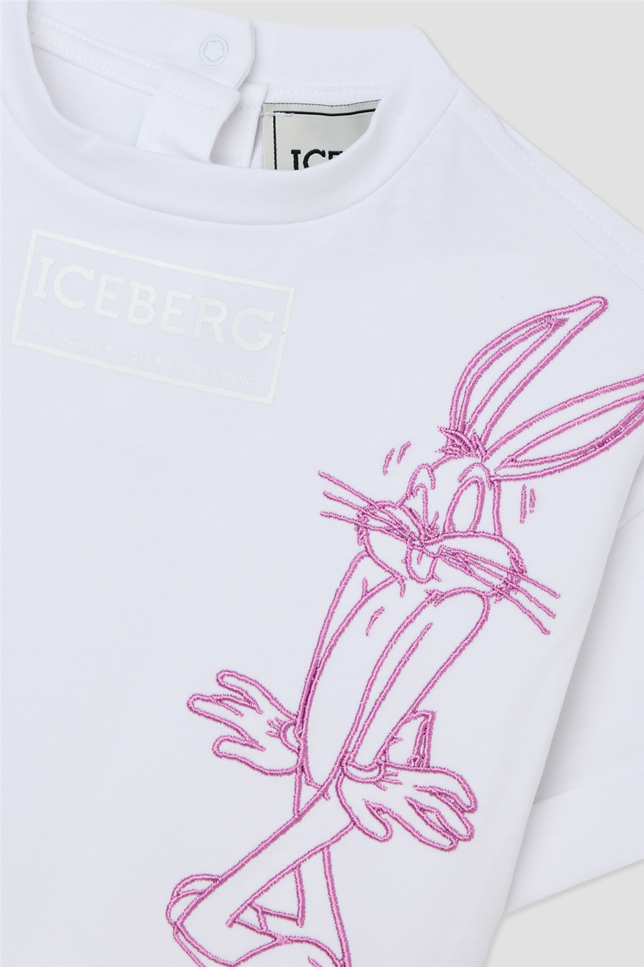 Iceberg Baby Girl Pink Shorts SuitIceberg Baby Girl Pink Shorts Suit