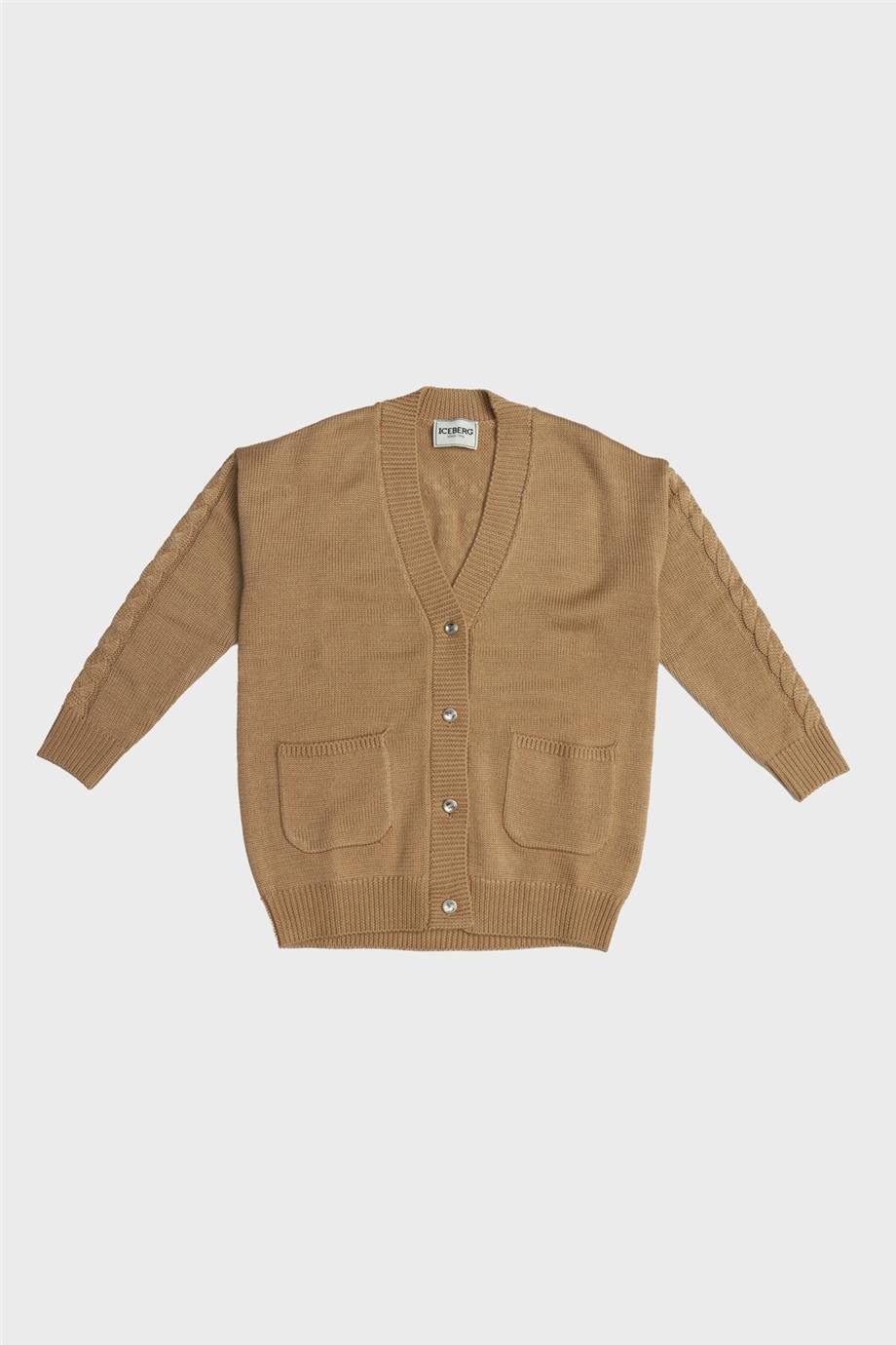 Iceberg Kız Çocuk Açık Kahve Hırka