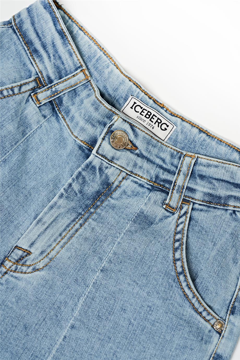 Iceberg Kız Çocuk Açık Mavi Pantolon