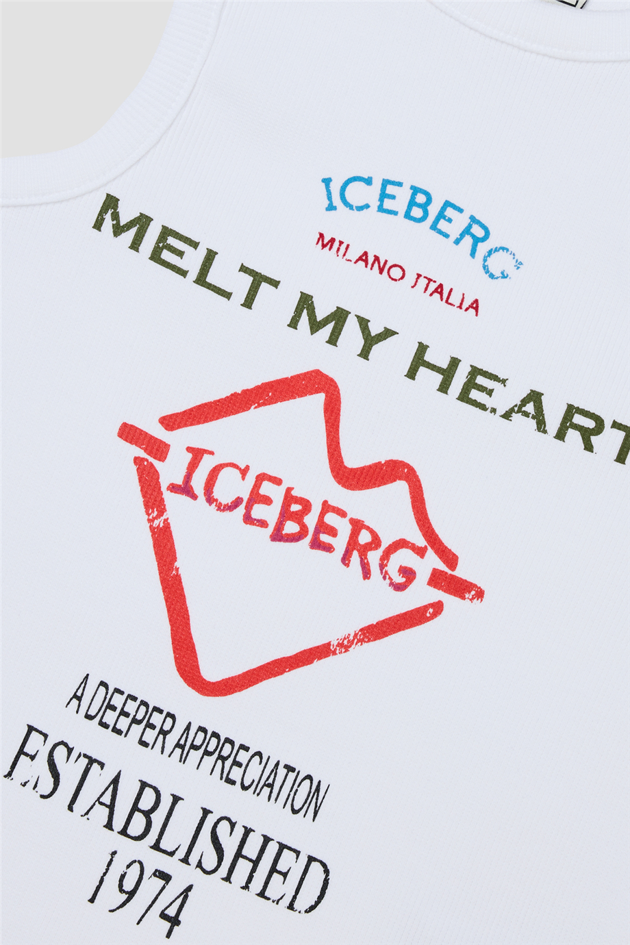 Iceberg Girl White UndershirtIceberg Girl White Undershirt