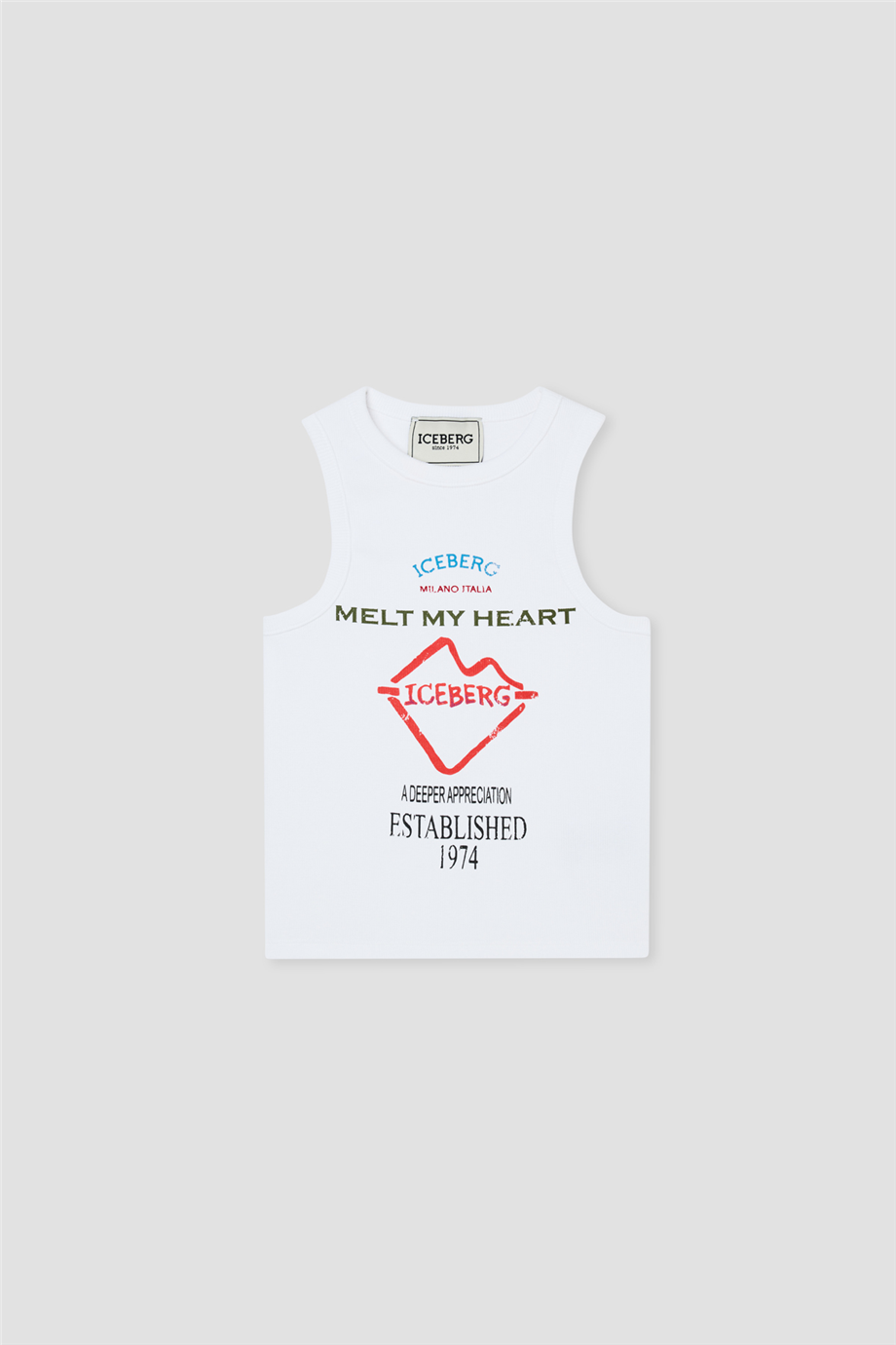 Iceberg Girl White UndershirtIceberg Girl White Undershirt