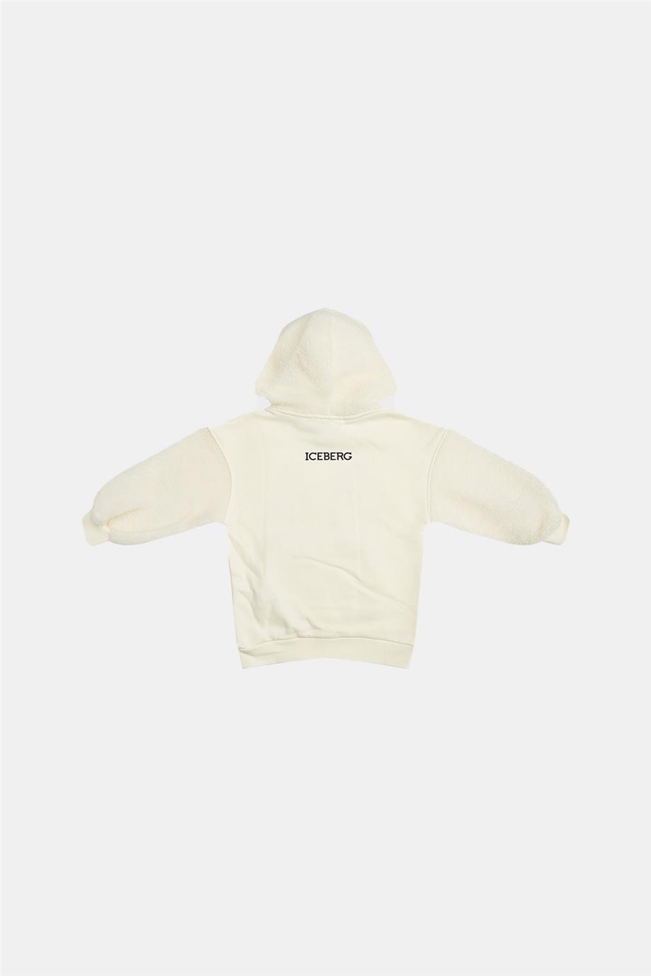 Iceberg Kız Çocuk Beyaz Sweatshirt