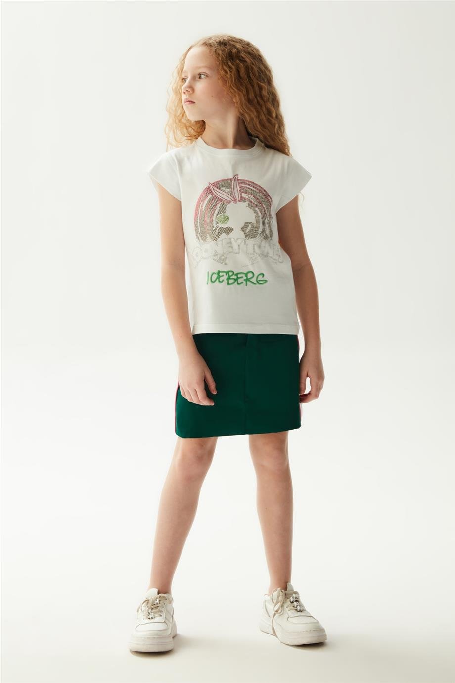 Iceberg Kız Çocuk Beyaz T-Shirt