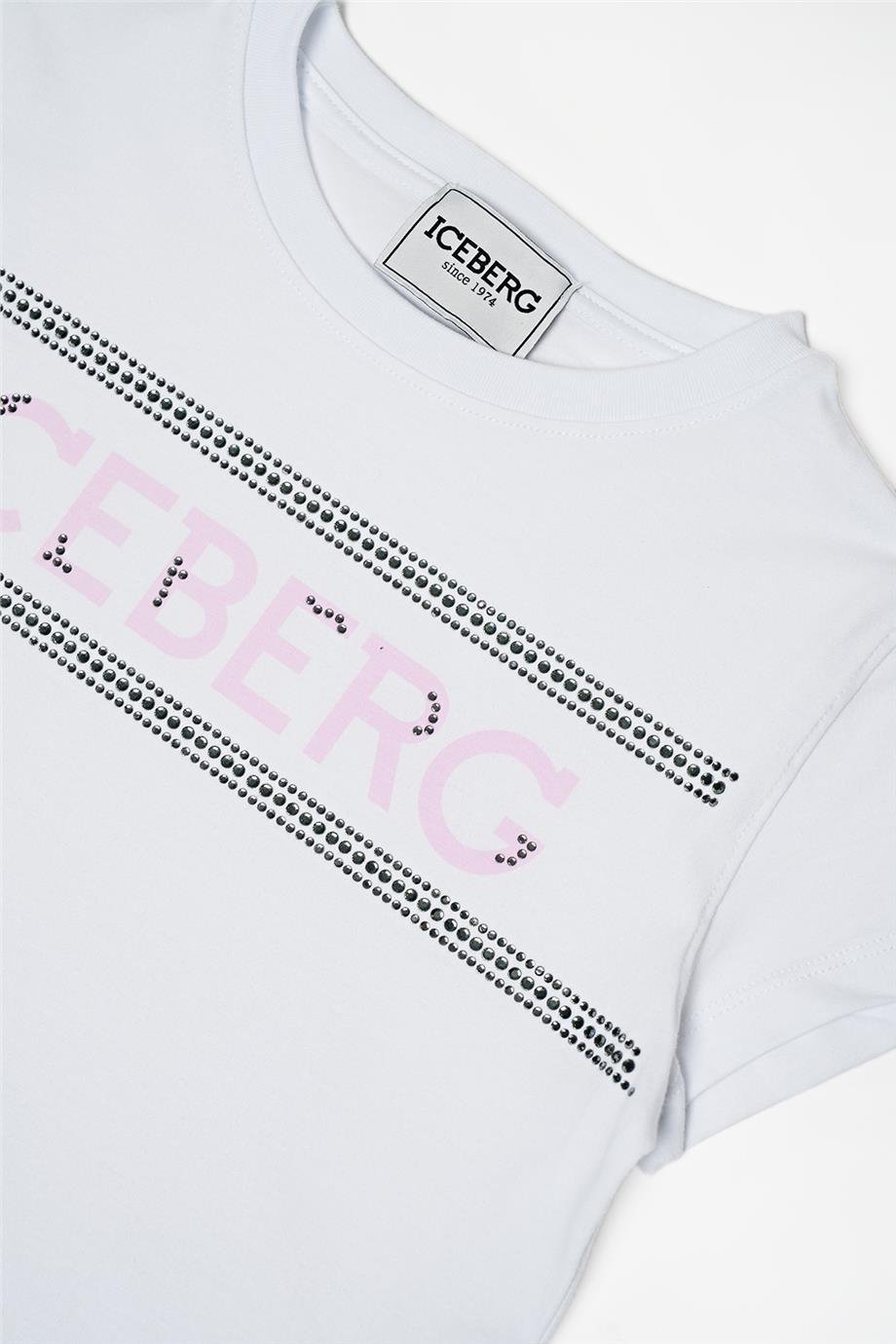 Iceberg Kız Çocuk Beyaz T-Shirt