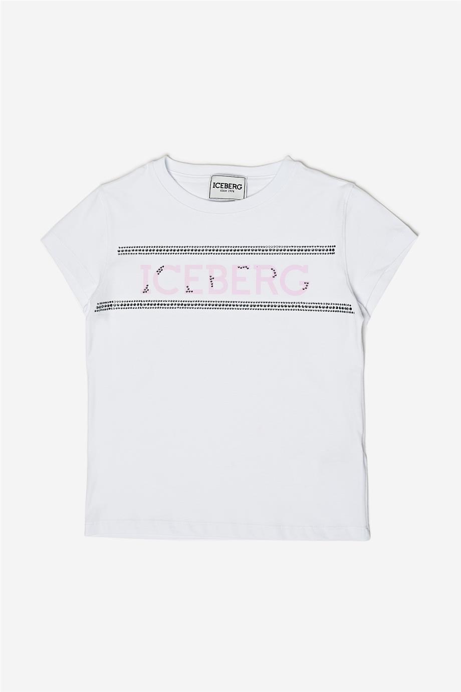 Iceberg Kız Çocuk Beyaz T-Shirt