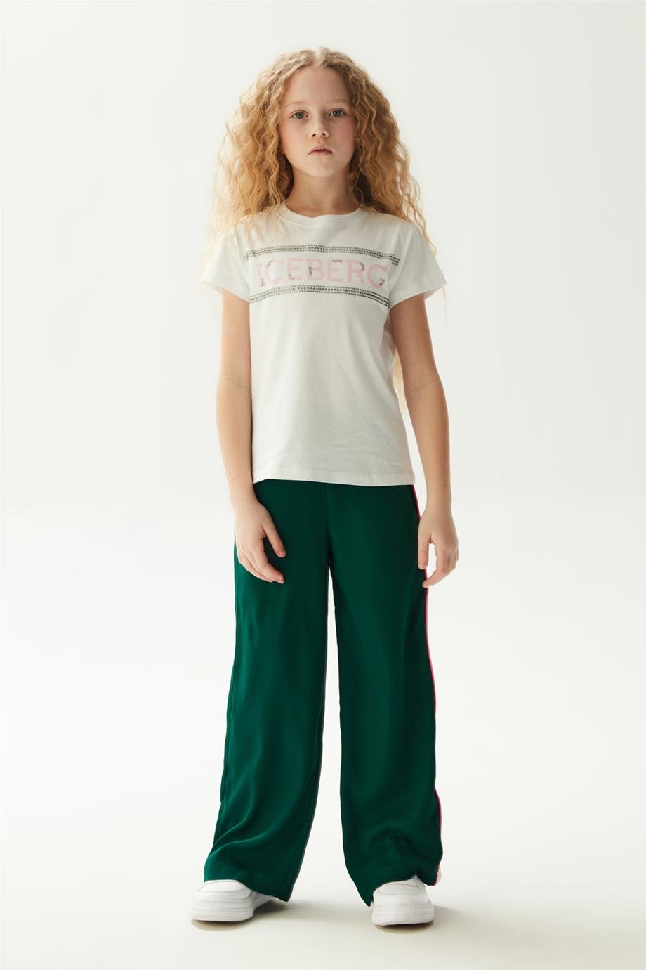 Iceberg Kız Çocuk Beyaz T-Shirt