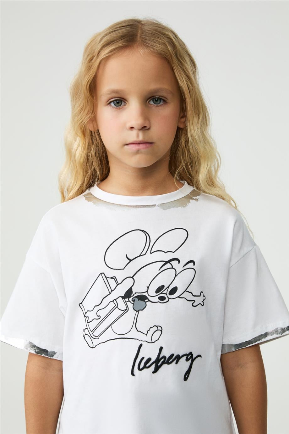 Iceberg Girl White TshirtIceberg Girl White Tshirt
