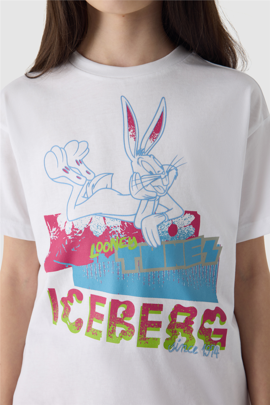 Iceberg Girl White TshirtIceberg Girl White Tshirt