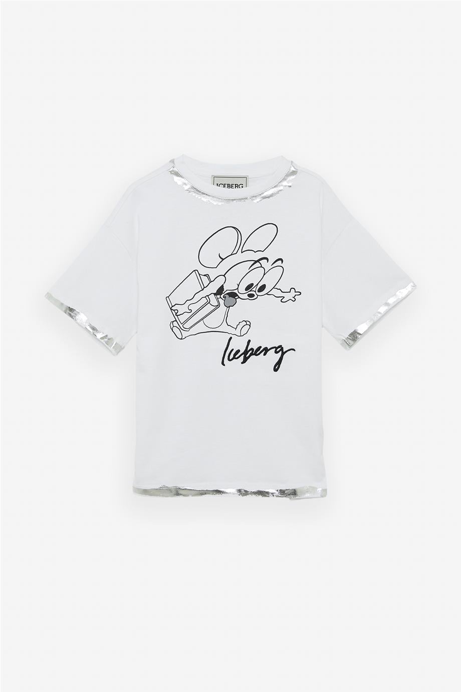 Iceberg Girl White TshirtIceberg Girl White Tshirt