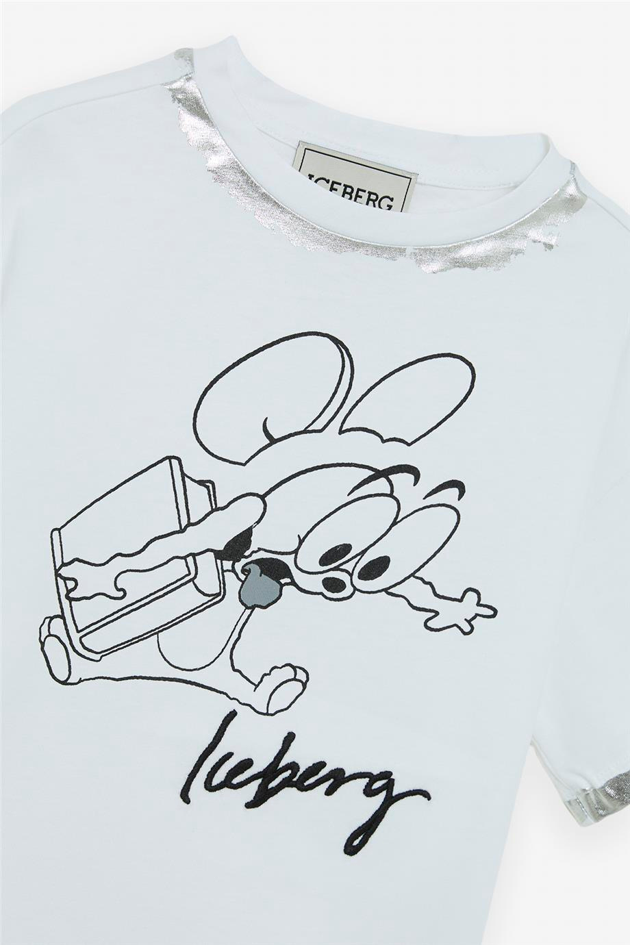 Iceberg Girl White TshirtIceberg Girl White Tshirt