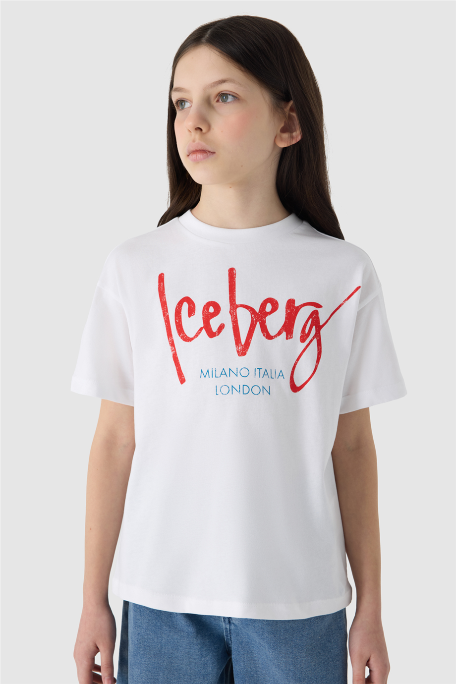 Iceberg Kız Çocuk Beyaz TshirtIceberg Kız Çocuk Beyaz Tshirt