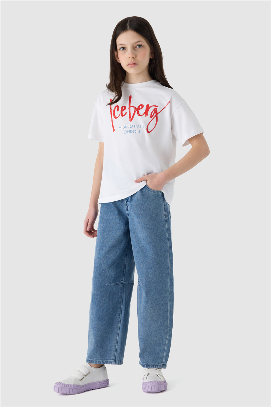 Iceberg Kız Çocuk Beyaz TshirtIceberg Kız Çocuk Beyaz Tshirt