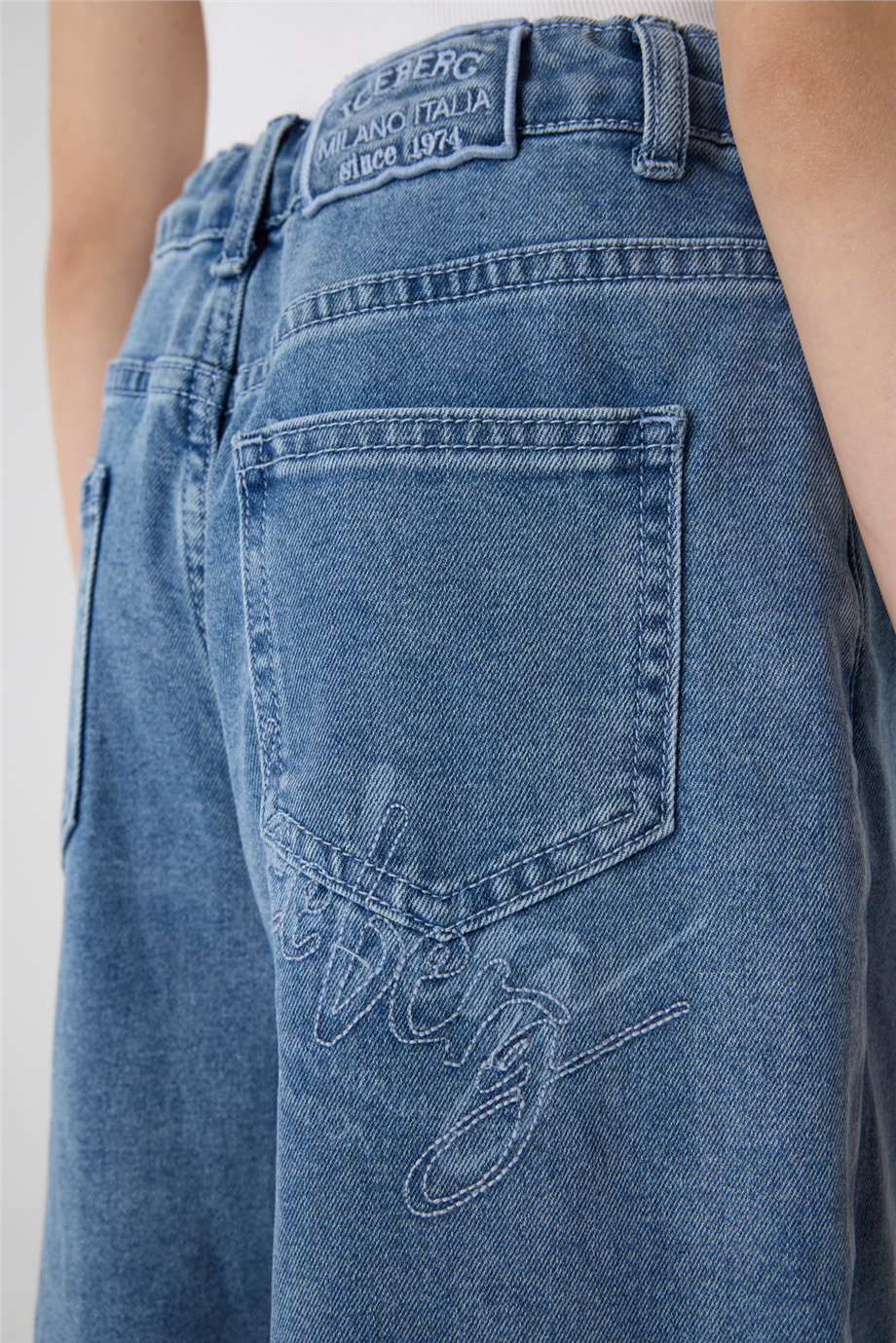 Iceberg Girl Denim TrousersIceberg Girl Denim Trousers