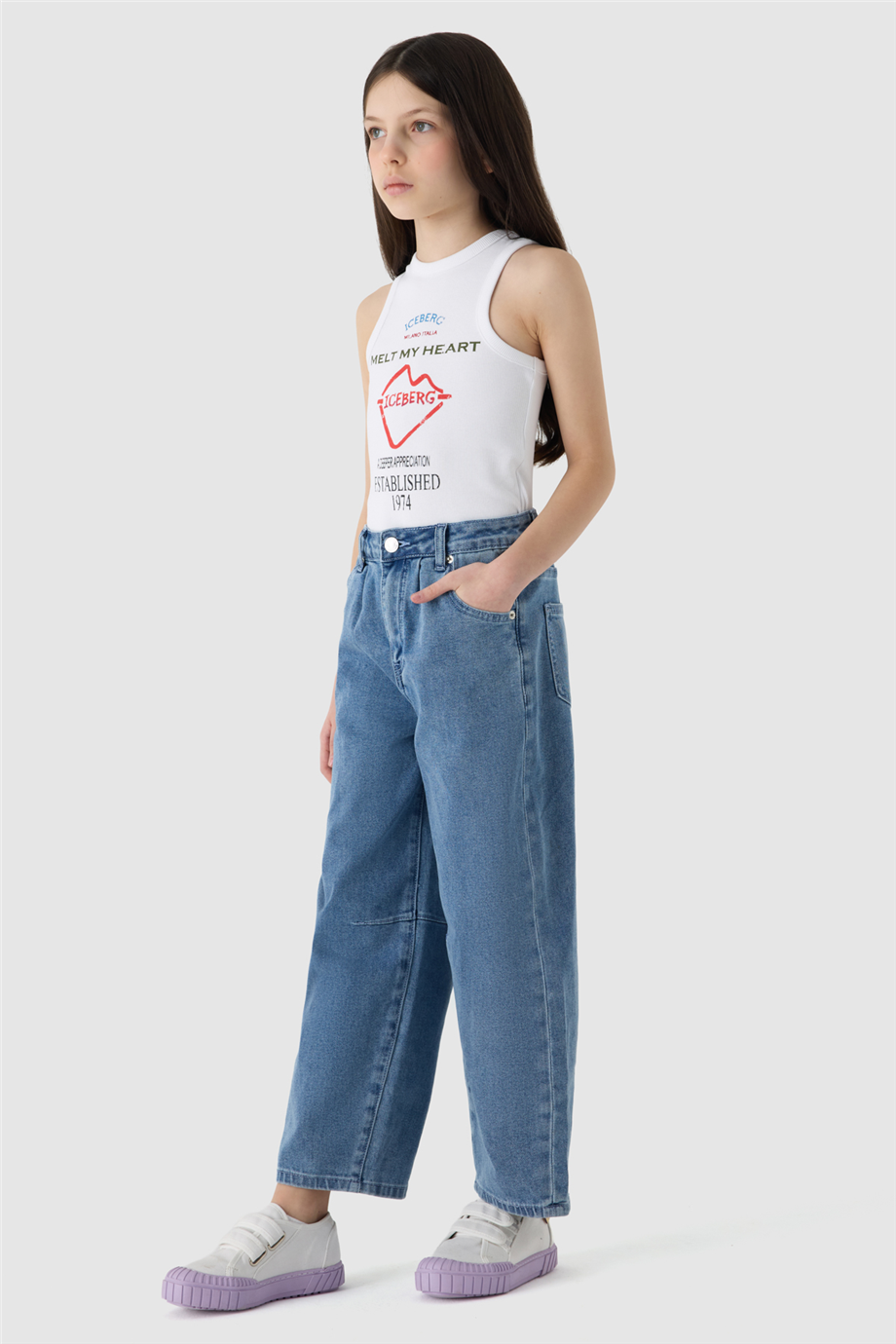 Iceberg Girl Denim TrousersIceberg Girl Denim Trousers
