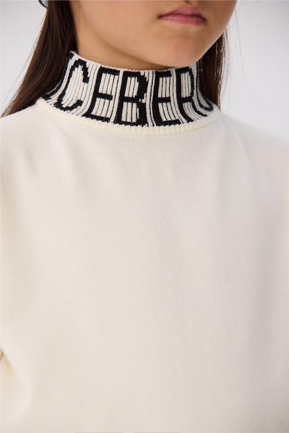 Iceberg Kız Çocuk Kırık Beyaz Kazak