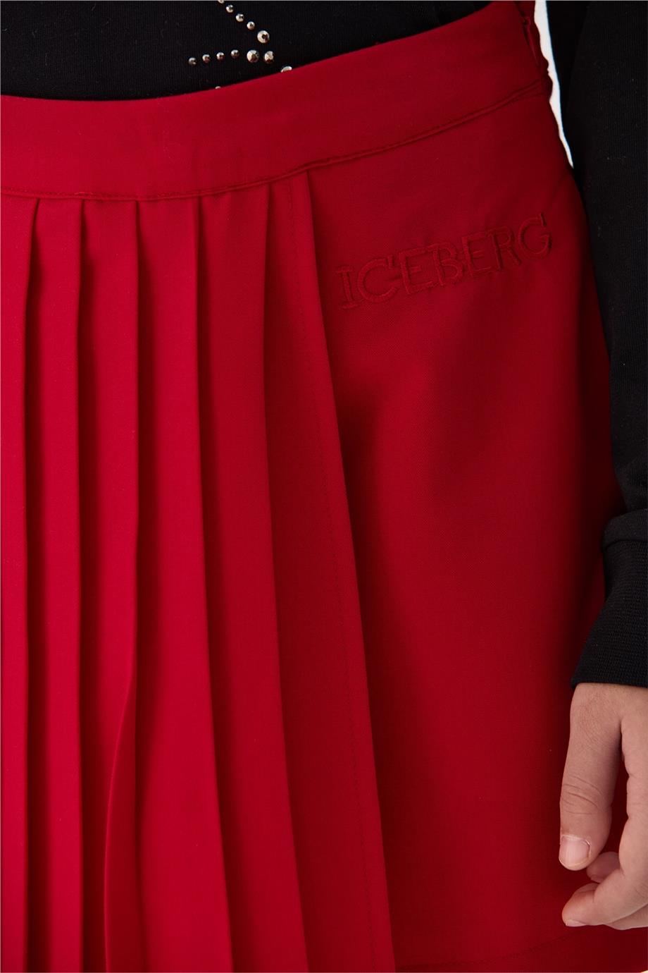 Iceberg Kız Çocuk Kırmızı Şort