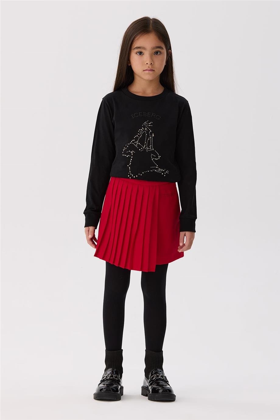 Iceberg Kız Çocuk Kırmızı Şort