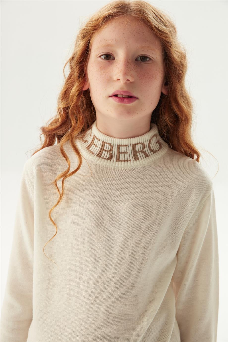 Iceberg Kız Çocuk Krem Kazak