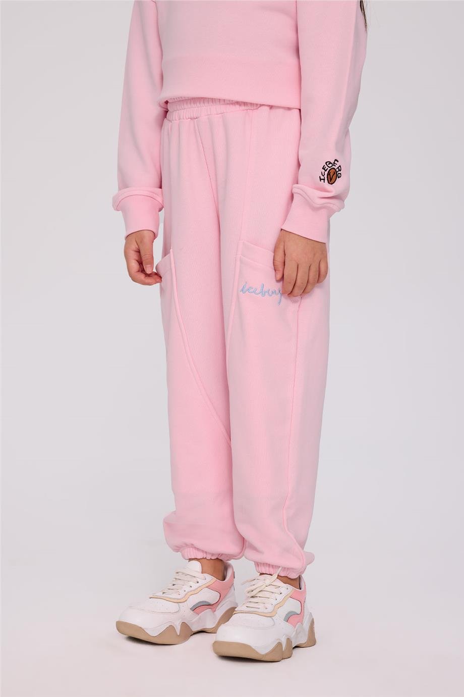 Iceberg Kız Çocuk Pembe Eşofman AltıIceberg Kız Çocuk Pembe Eşofman Altı