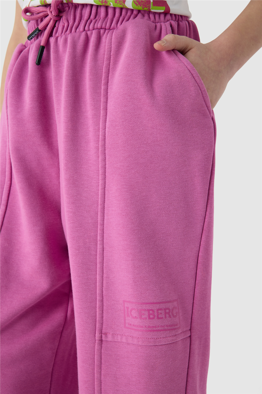 Iceberg Girl Pink Tracksuit BottomIceberg Girl Pink Tracksuit Bottom