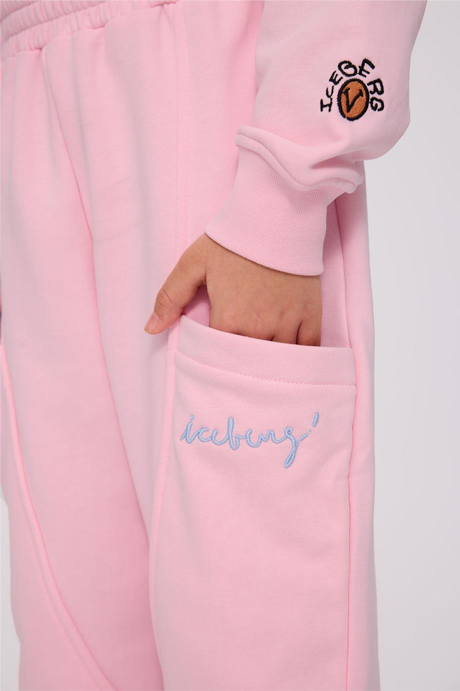 Iceberg Kız Çocuk Pembe Eşofman AltıIceberg Kız Çocuk Pembe Eşofman Altı