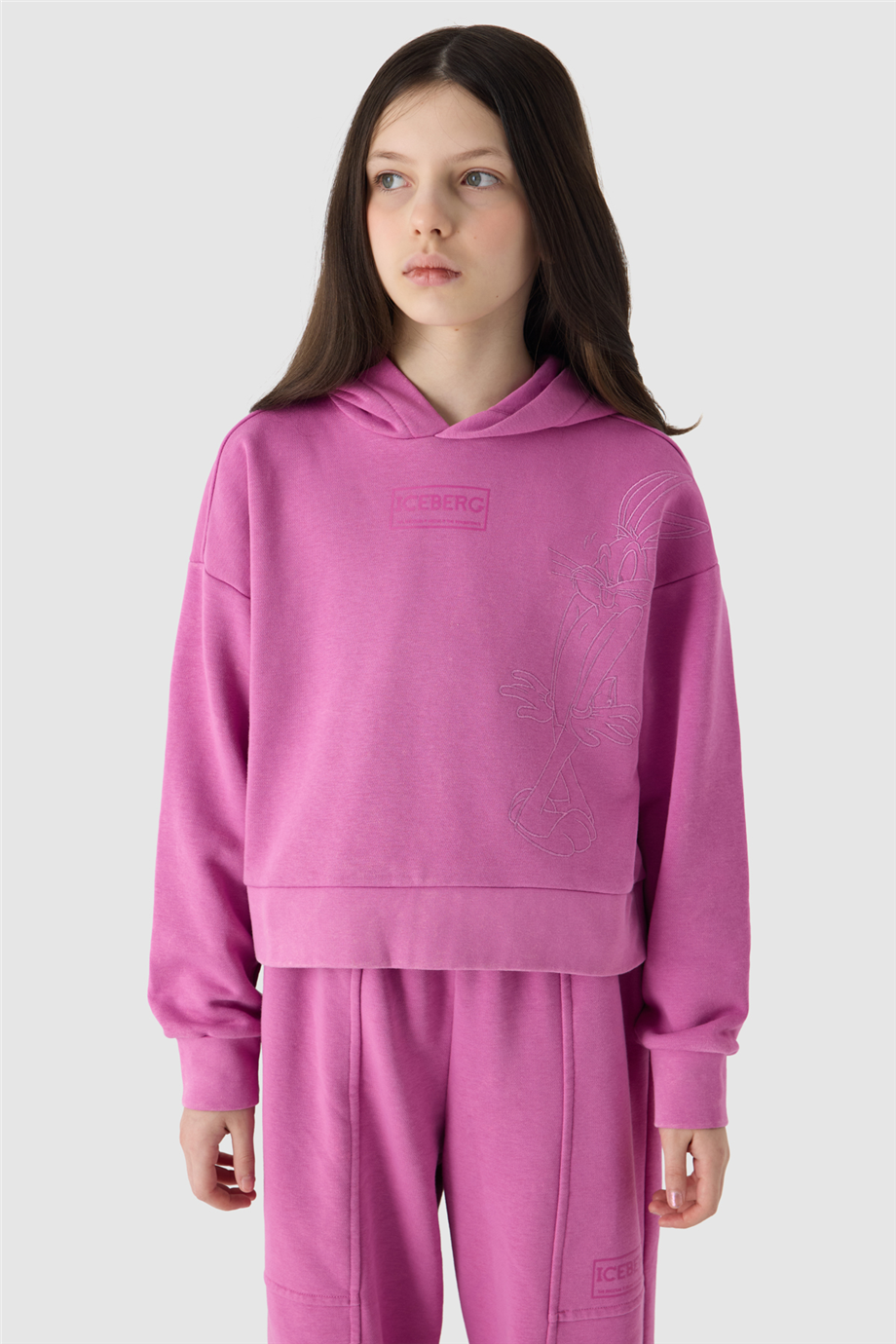 Iceberg Girl Pink SweatshirtIceberg Girl Pink Sweatshirt