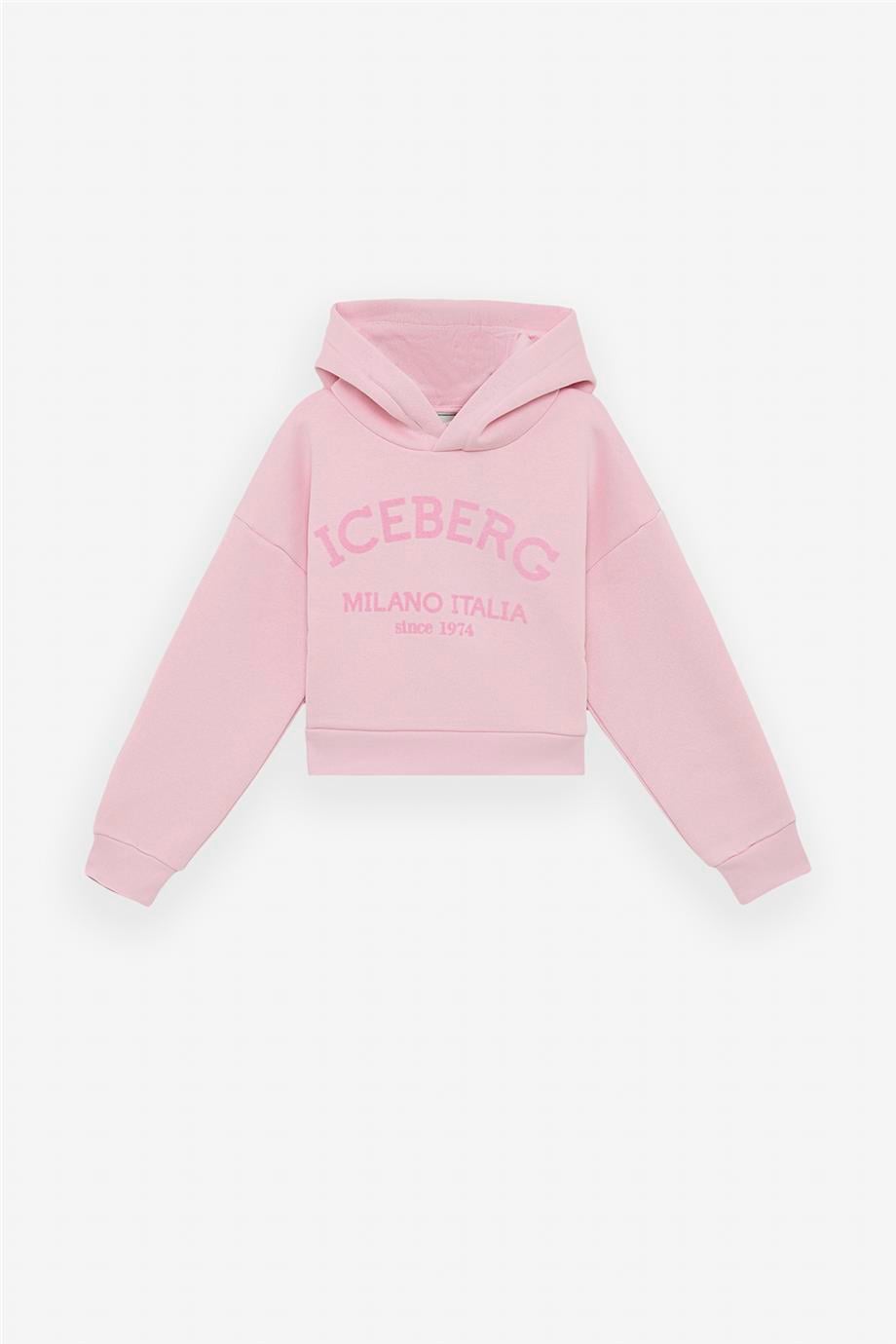 Iceberg Girl Pink SweatshirtIceberg Girl Pink Sweatshirt