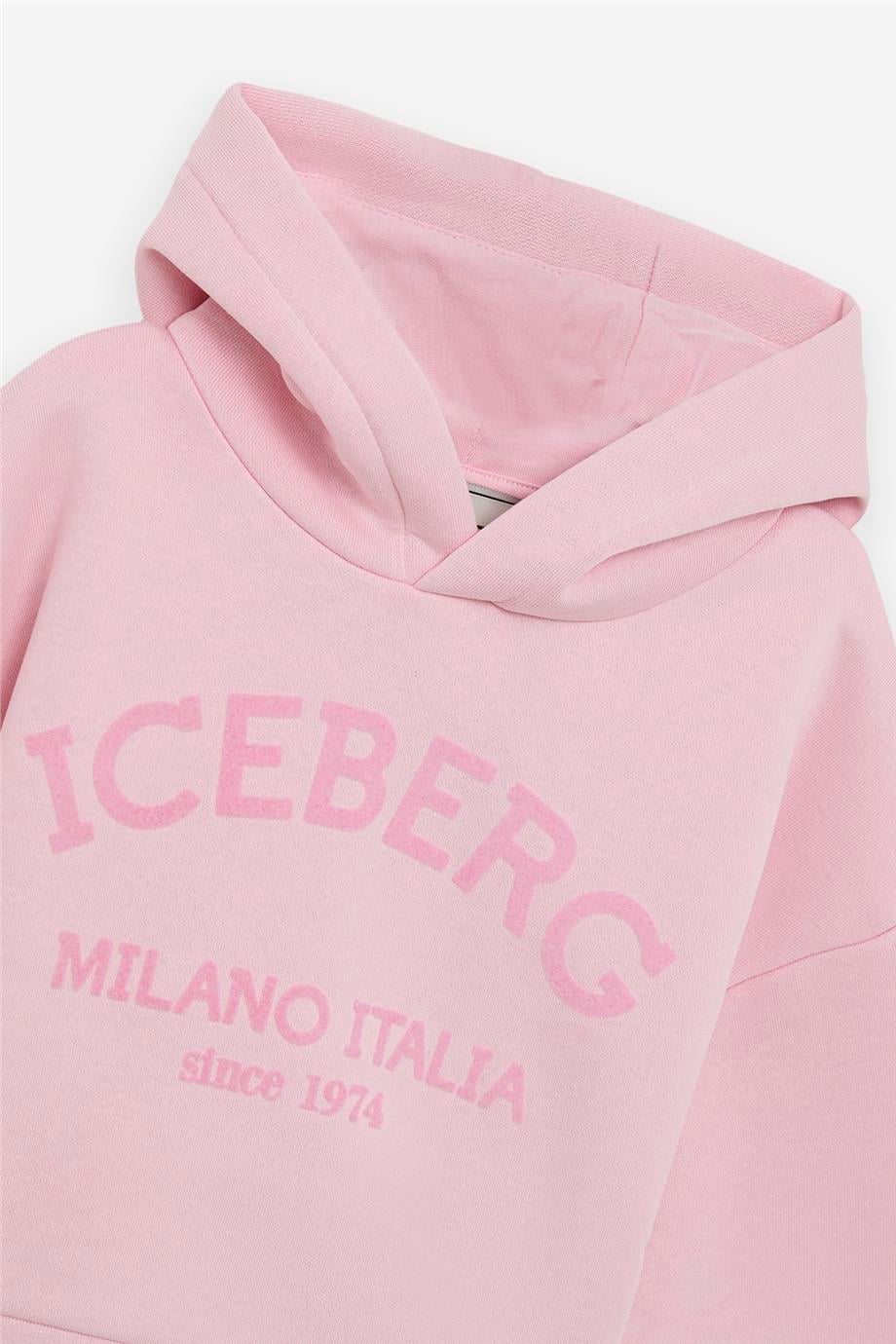Iceberg Girl Pink SweatshirtIceberg Girl Pink Sweatshirt