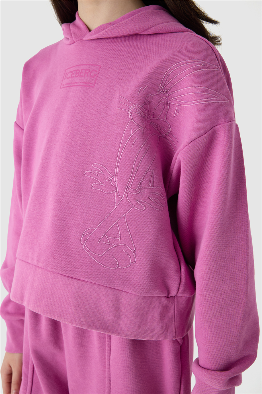 Iceberg Girl Pink SweatshirtIceberg Girl Pink Sweatshirt