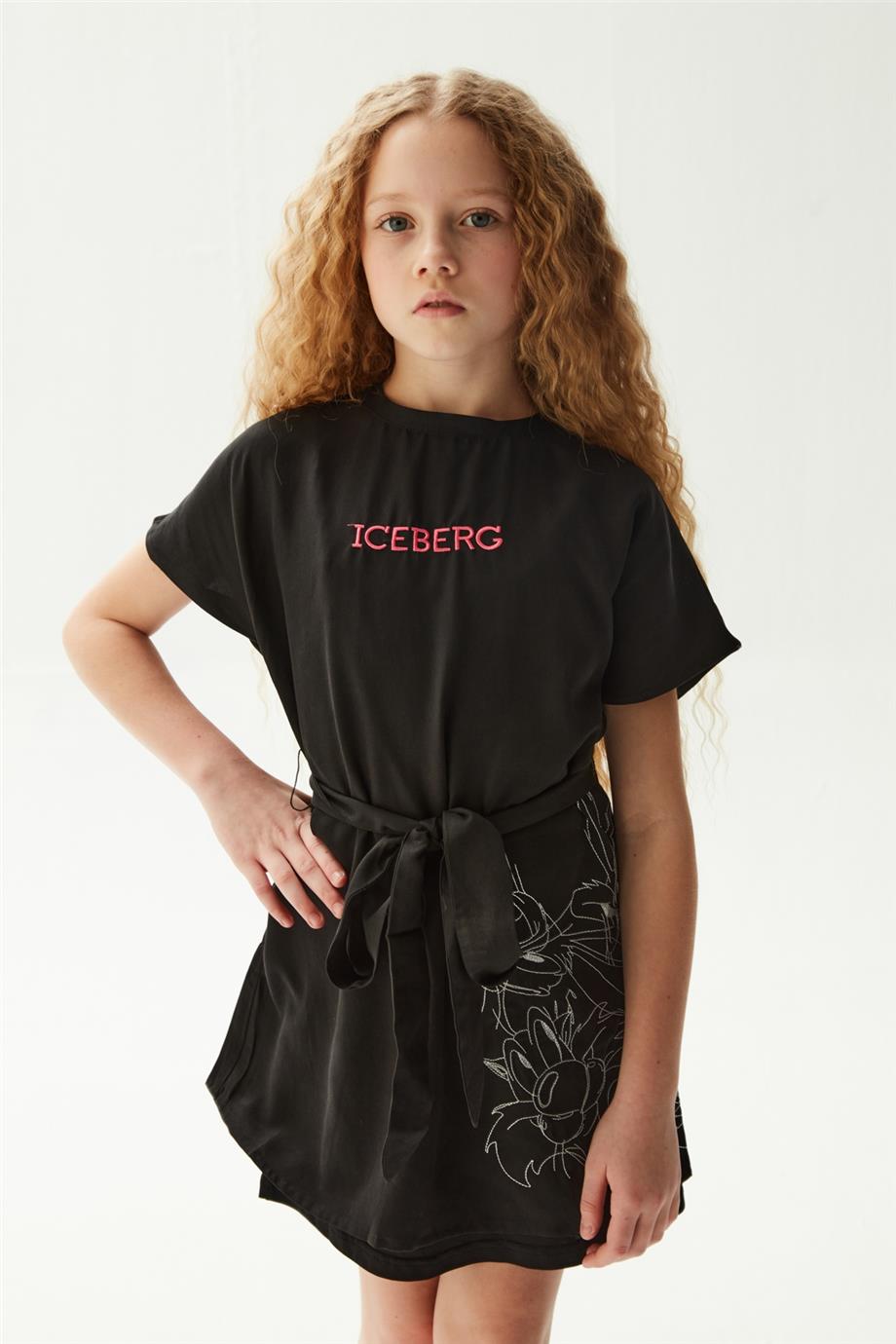 Iceberg Kız Çocuk Siyah Elbise