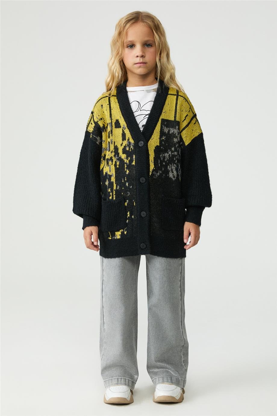 Iceberg Girl Black CardiganIceberg Girl Black Cardigan