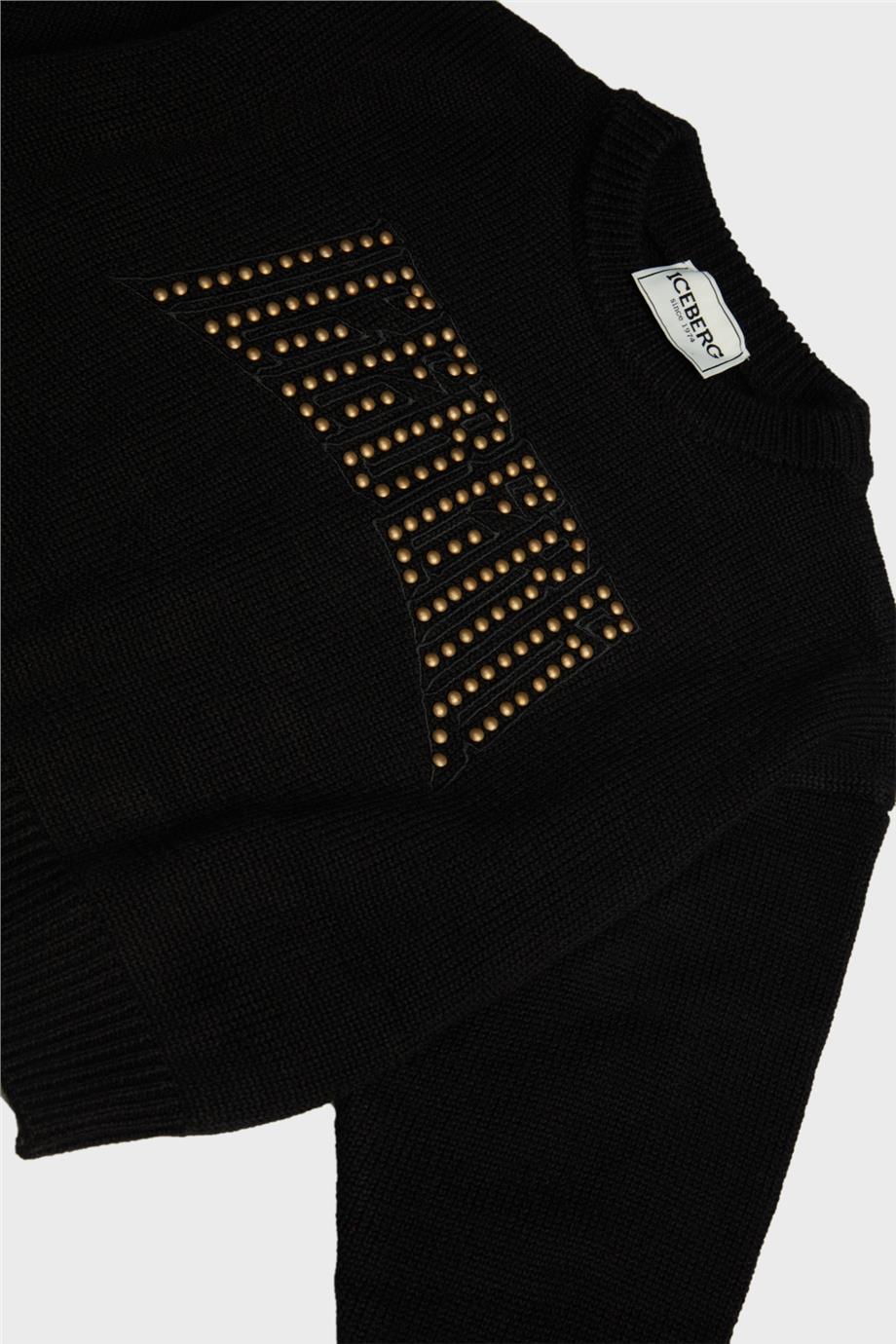 Iceberg Kız Çocuk Siyah Kazak