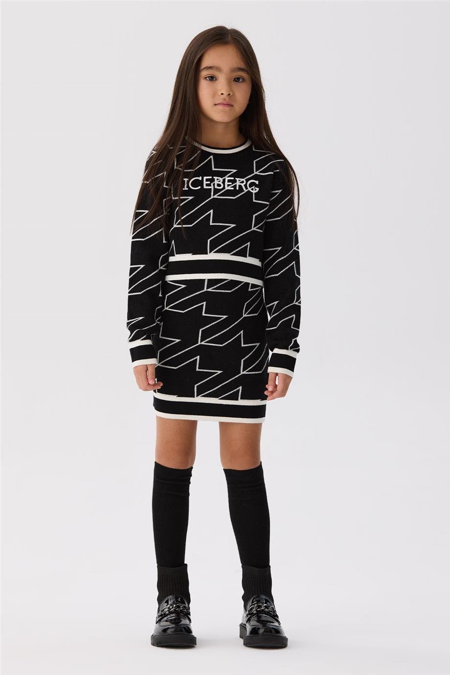Iceberg Kız Çocuk Siyah Kazak