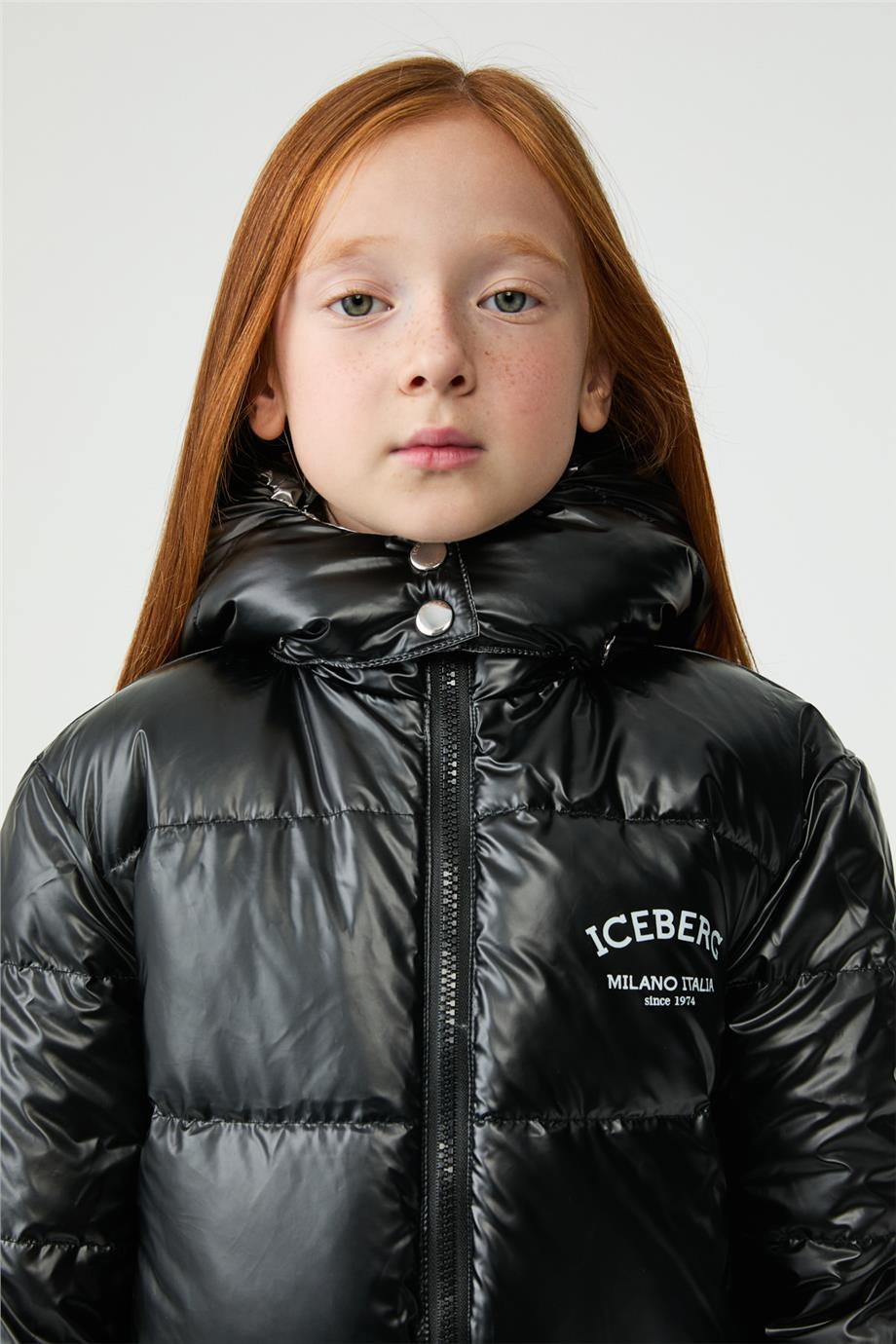 Iceberg Girl Black CoatIceberg Girl Black Coat