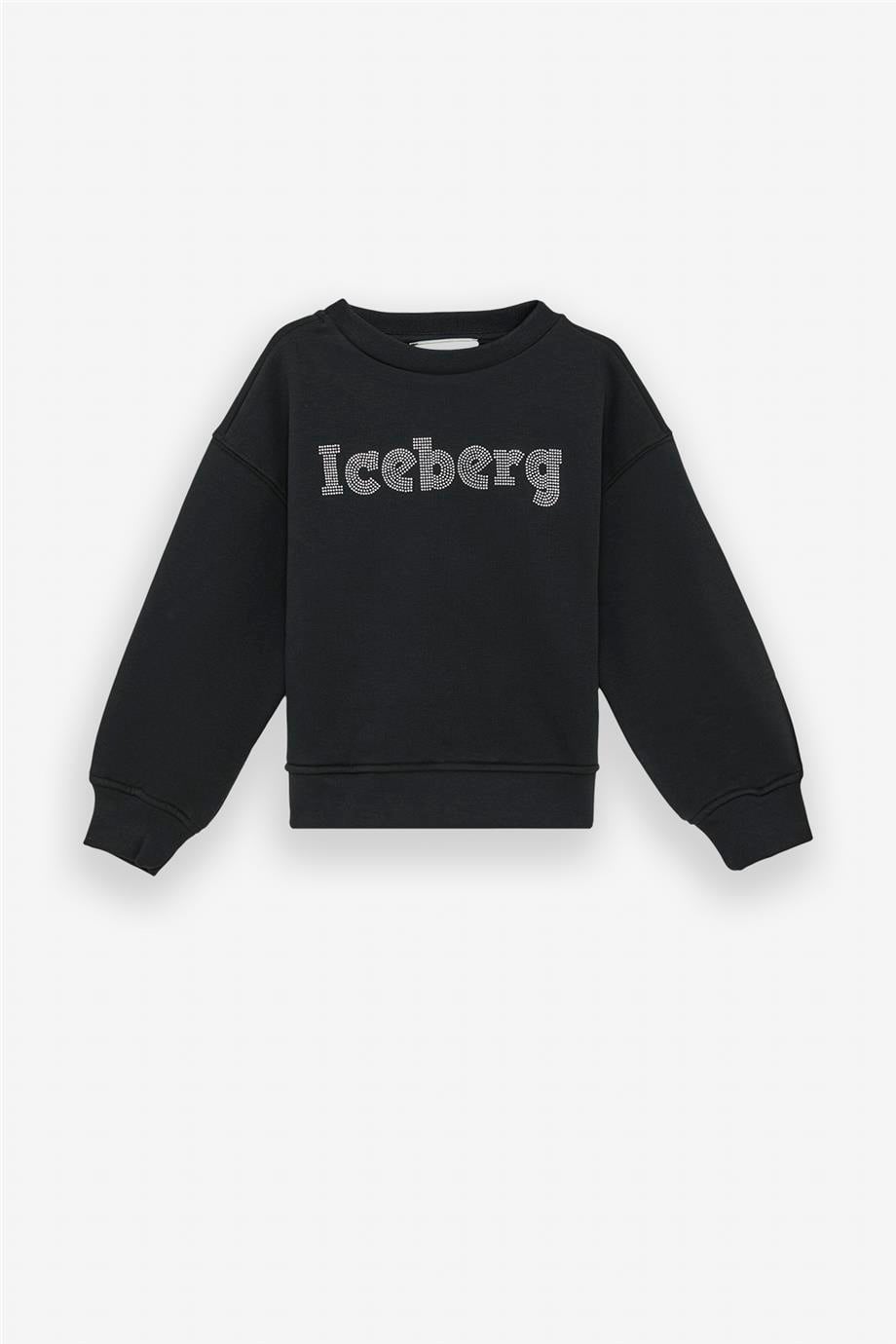 Iceberg Girl Black SweatshirtIceberg Girl Black Sweatshirt