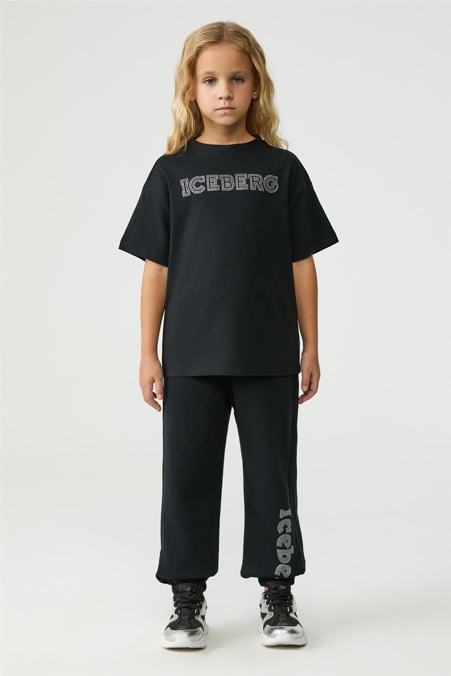 Iceberg Girl Black TshirtIceberg Girl Black Tshirt