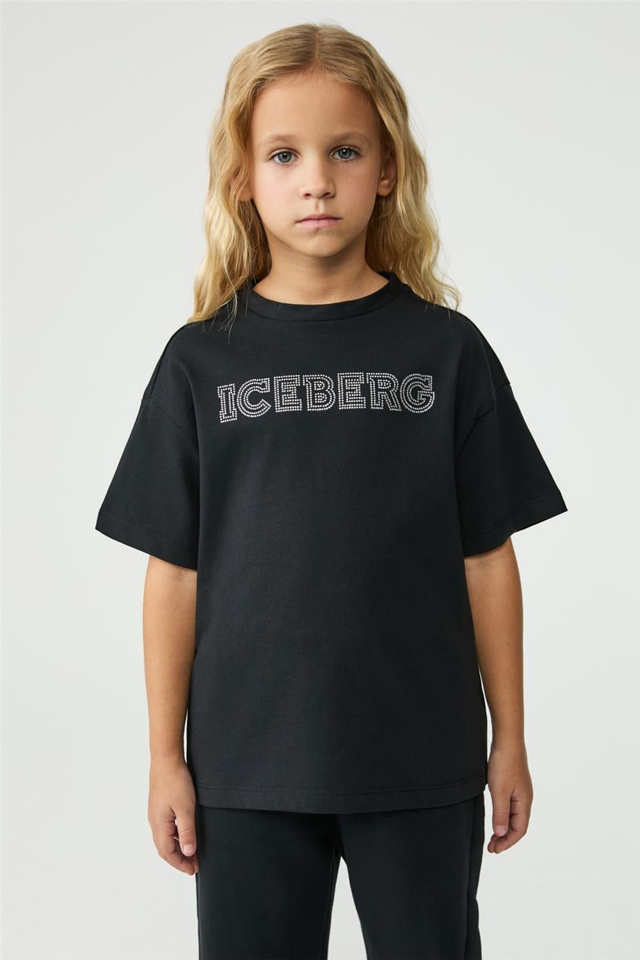 Iceberg Girl Black TshirtIceberg Girl Black Tshirt