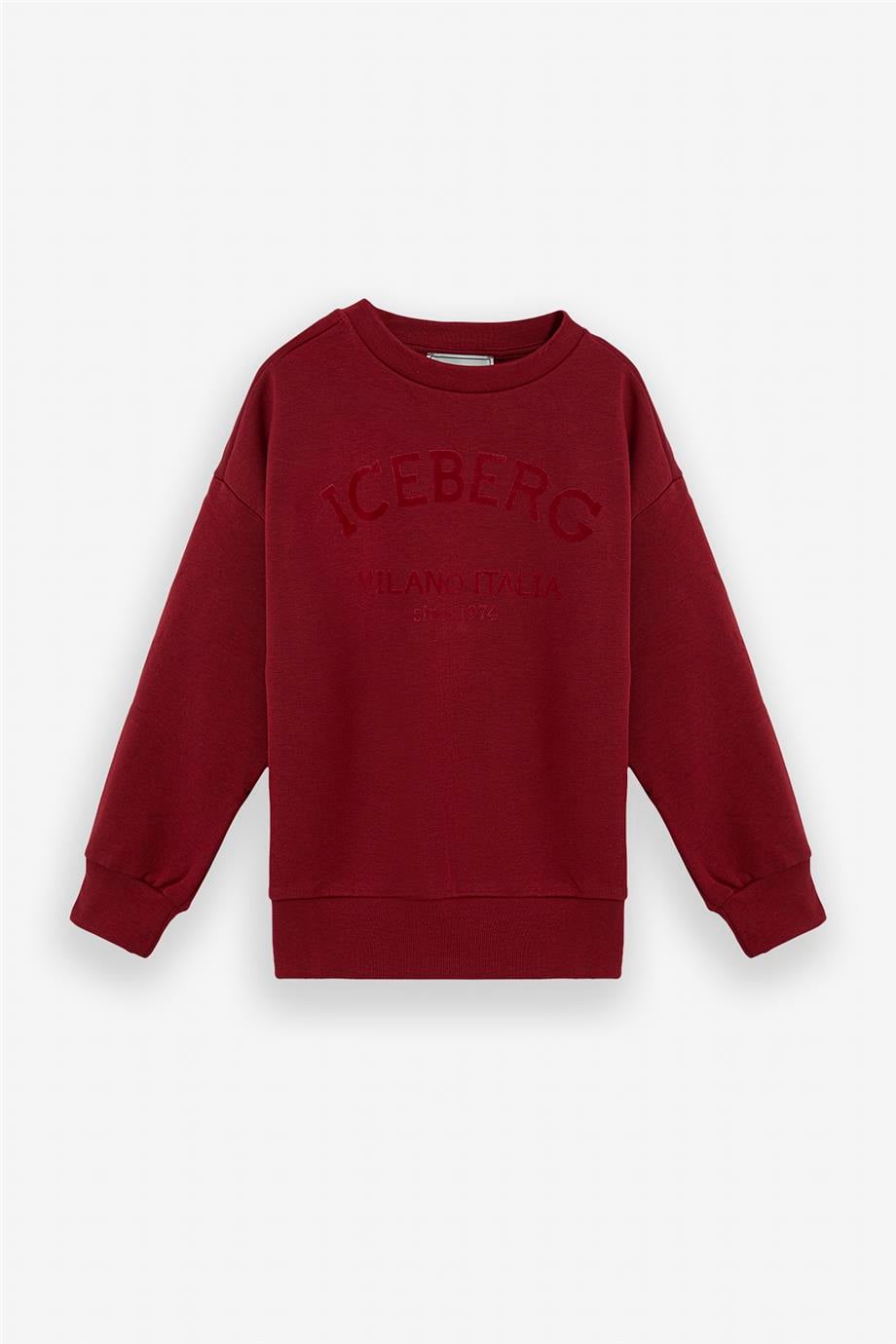 Iceberg Unisex Red Sweatshirt Iceberg Unisex Red Sweatshirt 