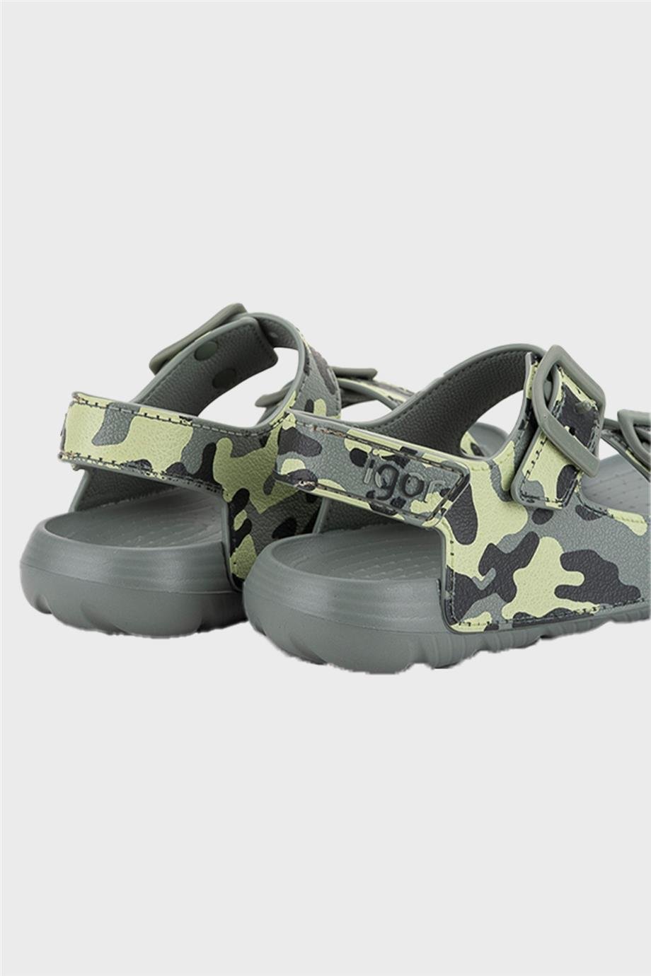 Igor Erkek Çocuk Haki Sandalet