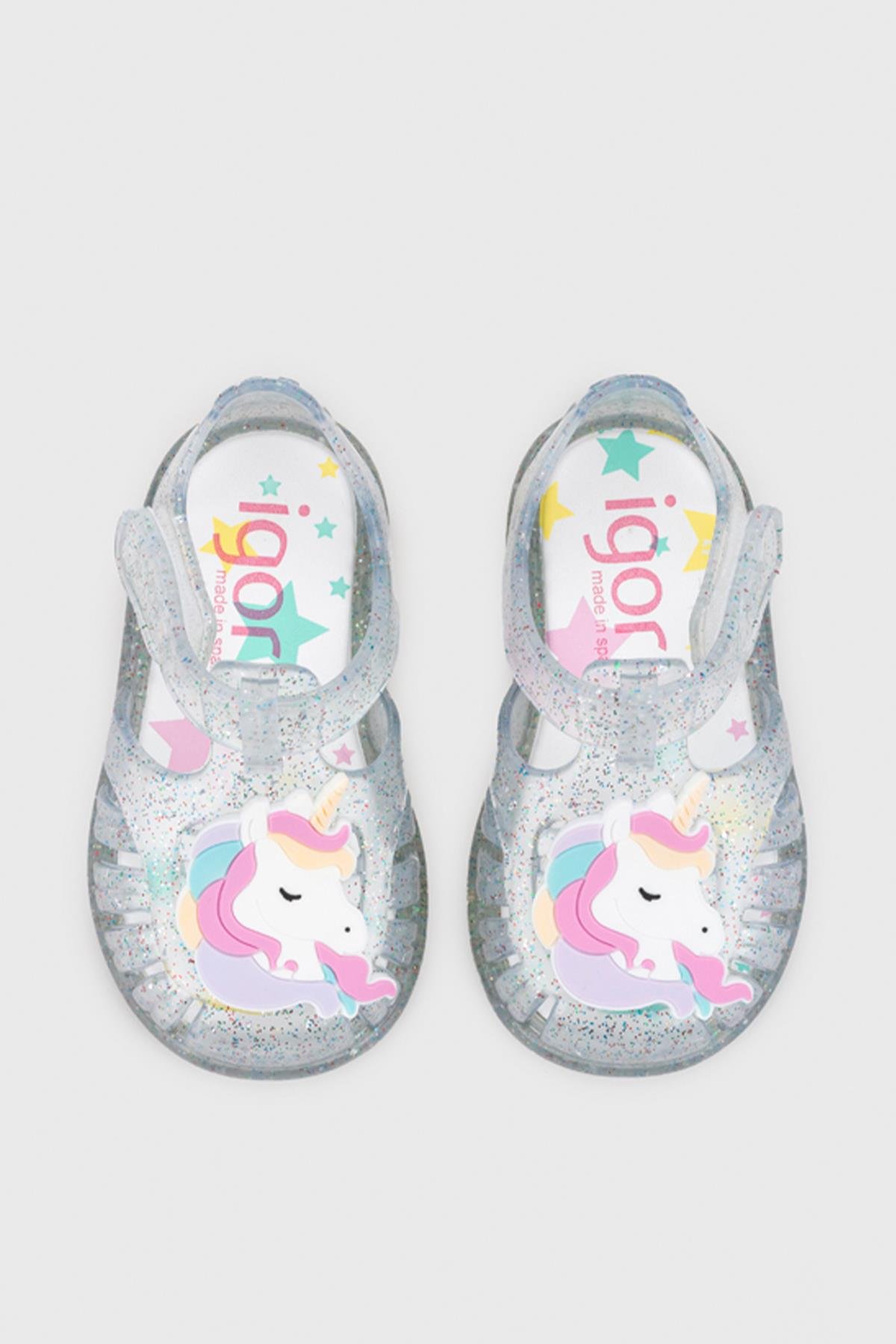 Igor Kız Bebek Şeffaf SandaletIgor Kız Bebek Şeffaf Sandalet