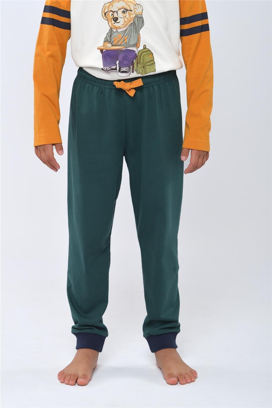 Katia & Bony Erkek Çocuk Yeşil Pijama Altı