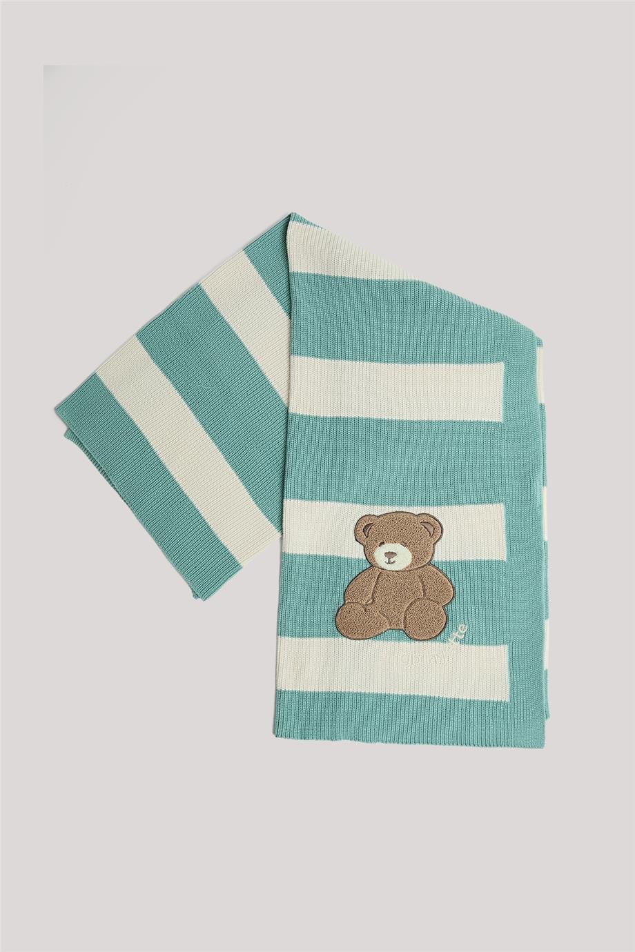 Layette Baby Boy Striped BlanketLayette Baby Boy Striped Blanket