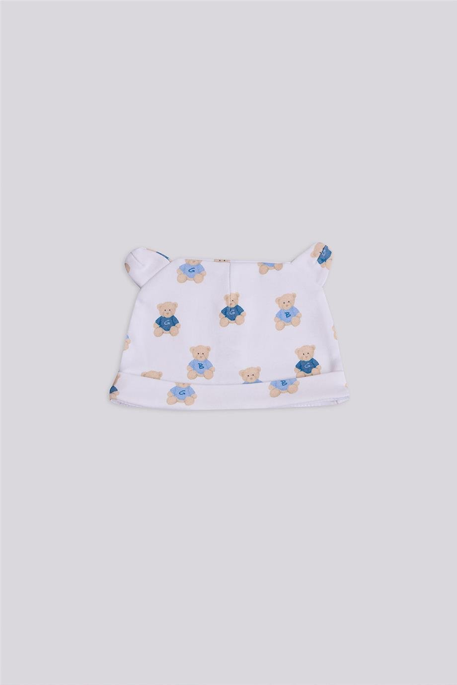 Layette Erkek Bebek Desenli BereLayette Erkek Bebek Desenli Bere