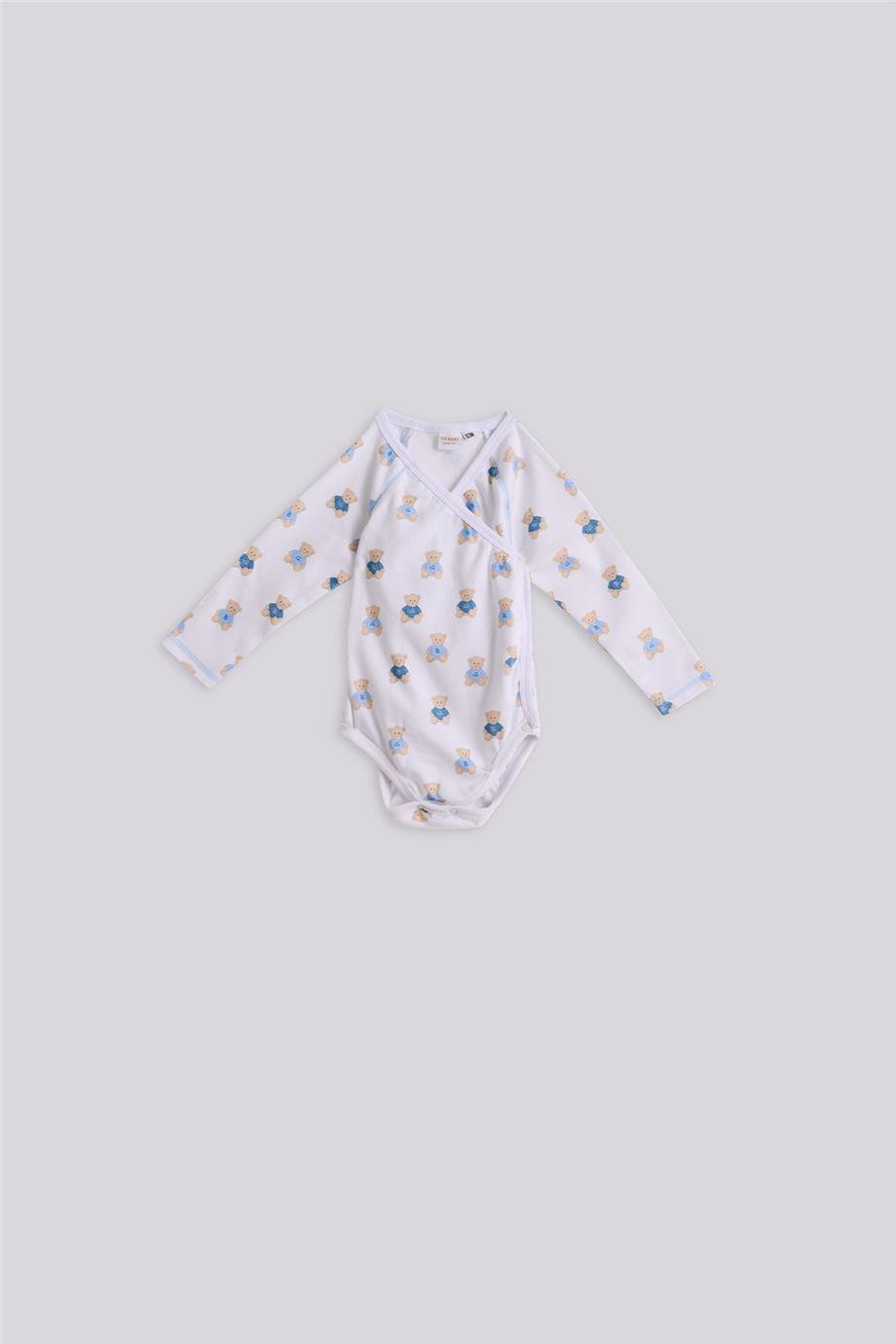 Layette Erkek Bebek Desenli BodyLayette Erkek Bebek Desenli Body