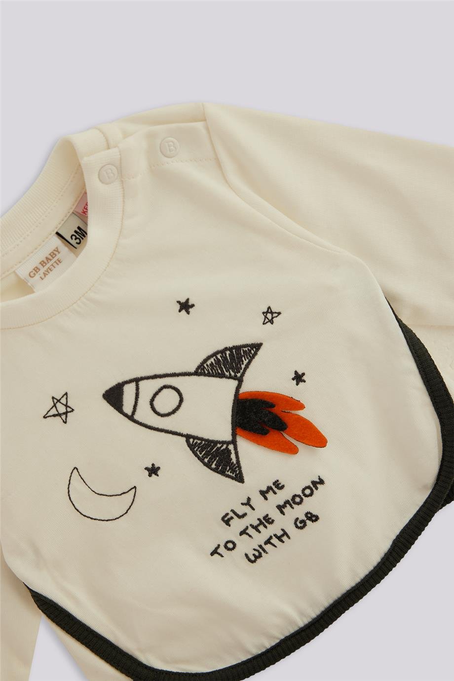 Layette Erkek Bebek Ekru SweatshirtLayette Erkek Bebek Ekru Sweatshirt