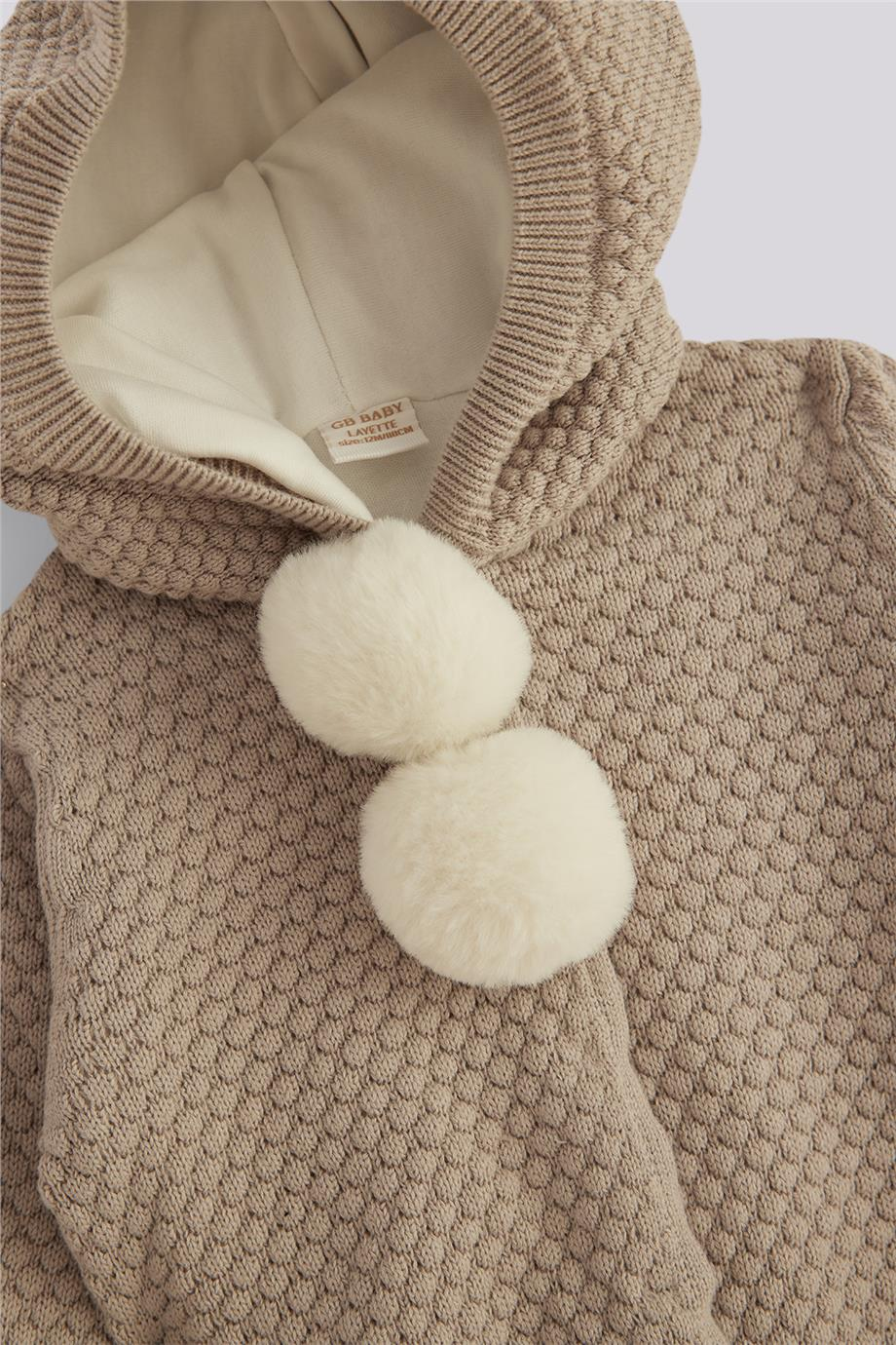 Layette Baby Boy Grey CardiganLayette Baby Boy Grey Cardigan