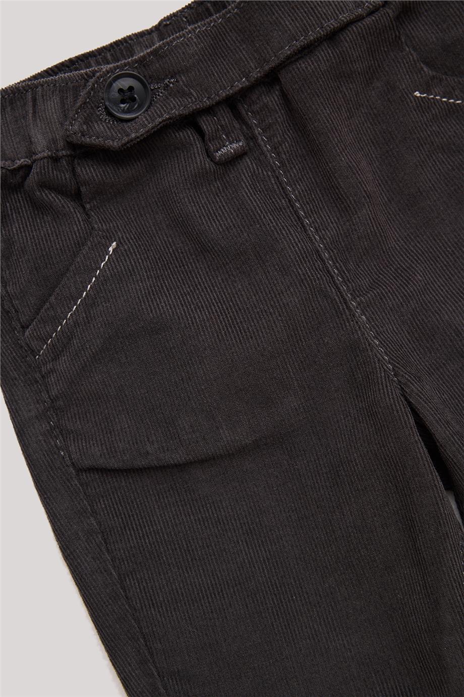 Layette Erkek Bebek Gri Pantolon