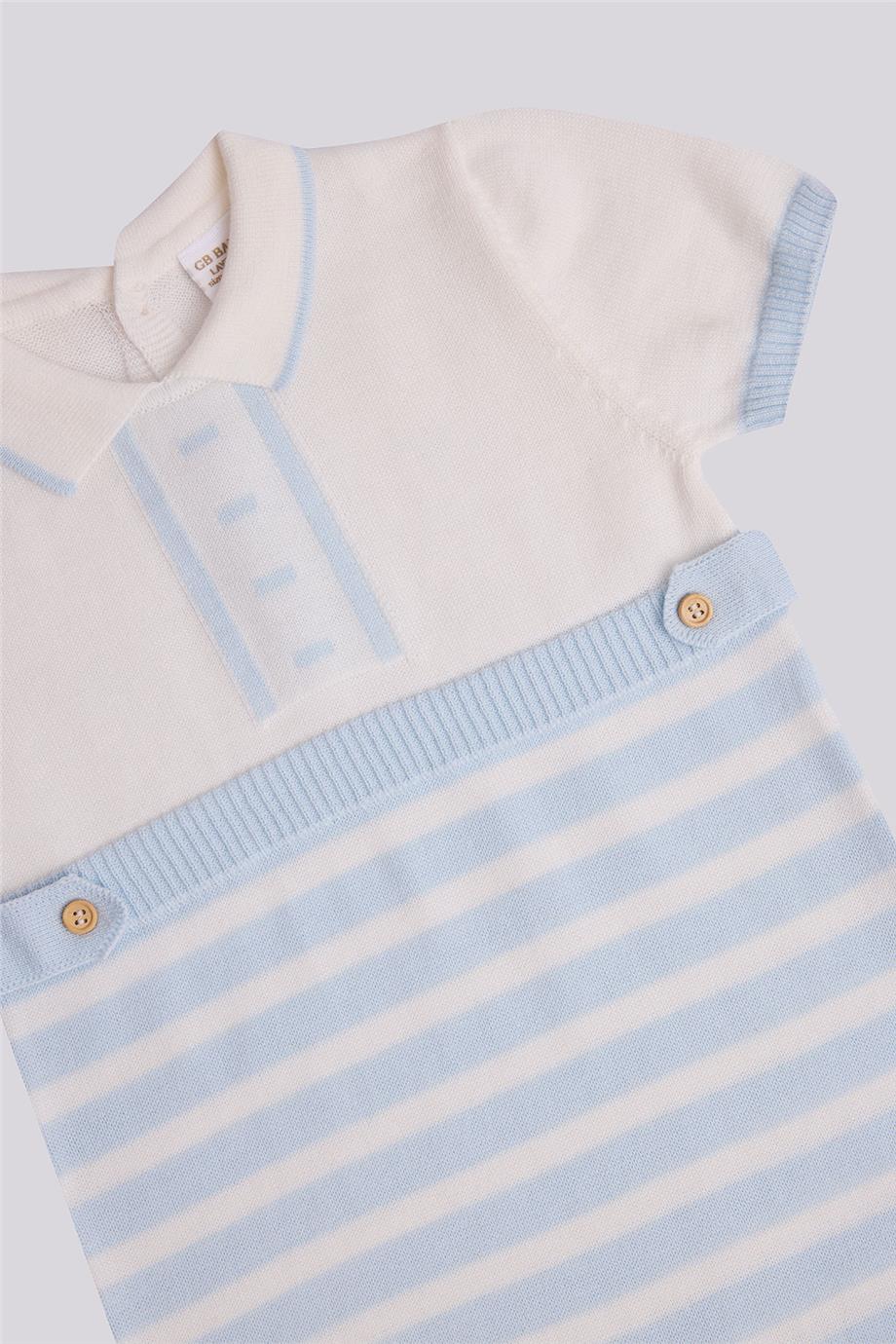 Layette Erkek Bebek Mavi TulumLayette Erkek Bebek Mavi Tulum