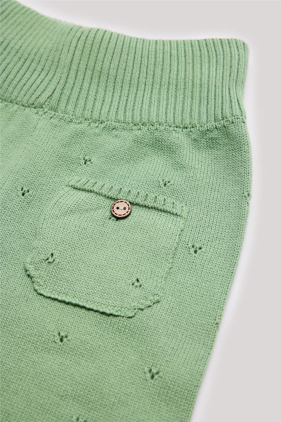 Layette Erkek Bebek Yeşil Eşofman Altı