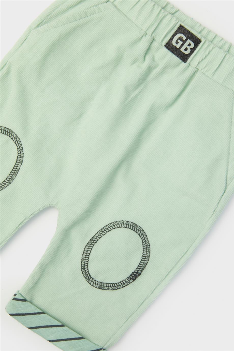 Layette Erkek Bebek Yeşil Pantolon